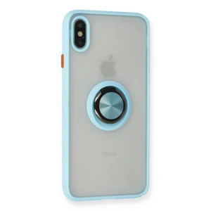 İphone Xs Max Kılıf Montreal Yüzüklü  Kapak - Buz Mi