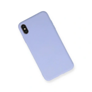 İphone Xs Max Kılıf Nano İçi Kadife  - Lila