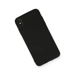 İphone Xs Max Kılıf Nano İçi Kadife  - Siyah