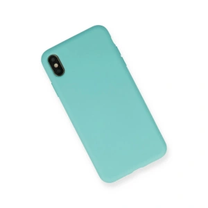 İphone Xs Max Kılıf Nano İçi Kadife  - Turkuaz