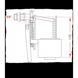 Japar 1/2  Kapatmalı Flatör