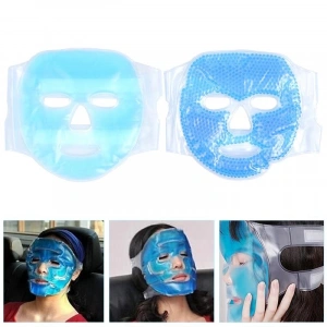 Jel Buz Paketi Soğutma Yüz Maskesi Baş Ağrısı Yastık Rahatlatıcı Kozmetik Maske (  )