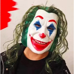Joaquin Phoenix Joker Maskesi Yeşil lı