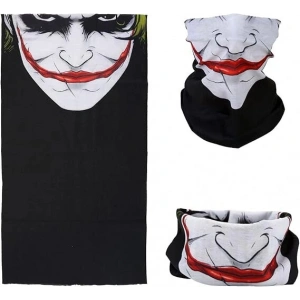 Joker Desenli Çok Amaçlı Buff – Yüz, Boyun Ve Bandana Maskesi 5 No
