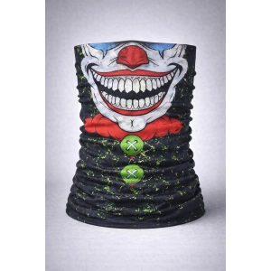 Joker Yüz Baskılı Baf Bandana - Çok Amaçlı Boyunluk Bandana 2 No