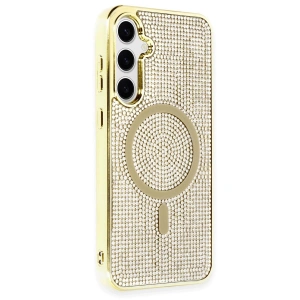 Joko  Galaxy S23 Kılıf Helen Magsafe Kapak - Gold