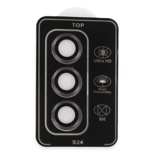 Joko  Galaxy S24 Pvd Metal Kamera Lens - Derin Mor