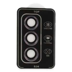 Joko  Galaxy S24 Pvd Metal Kamera Lens - Derin Mor