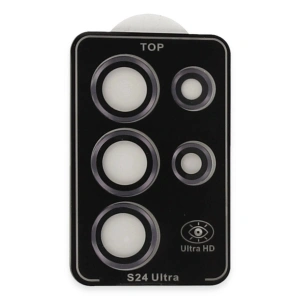 Joko  Galaxy S24 Ultra Pvd Metal Kamera Lens - Derin Mor