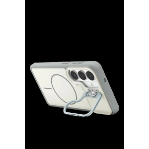 Joko  Galaxy S26 Pale Magsafe Standlı Kapak - Beyaz