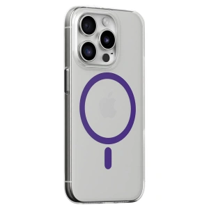 Joko  İphone 14 Pro Max Kılıf Bubble Magsafe Kapak - Mor
