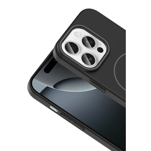 Joko  İphone 15 Pro Max Broş Magsafe Kapak - Füme