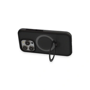 Joko İphone 15 Pro Max Zorda Airbag Magsafe Standlı Kapak - Lacivert