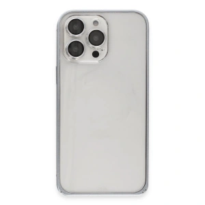 Joko İphone 15 Pro Metal Bumper Mat Kapak - Gri