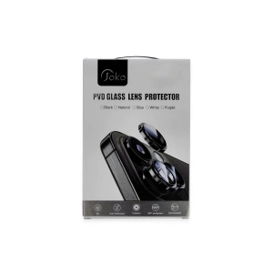 Joko  İphone 16 Pro Max Pvd Metal Kamera Lens - Siyah