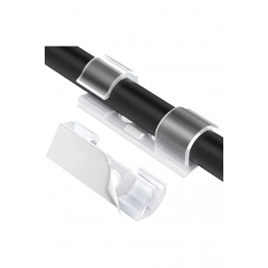 Kablo Sabitleyici Klipsler 20 Adet Kablo Düzenleyici Duvar Fayans Cam Kablo Tutucu Yapışkanlı Klips