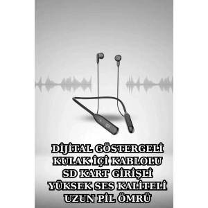 Kablolu Bluetooth Kulaklık ve Kadınlara Özel Bileklik Hediyeli Yeni Nesil Akıllı Saat 3 Kordonlu