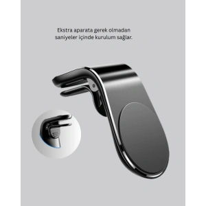 Kalorifer Izgaralı Manyetik Telefon Tutucu – Sarsıntı Geçirmez Yeni Nesil