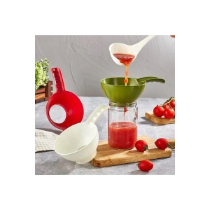 Kanoz Hunisi - Konserve Reçel Hunisi Geniş Ağızlı - Saplı