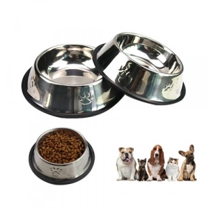 Karamelpet  Pati Desenli Çelik  ve Su Kabı 6 Oz 200 ml 15 cm