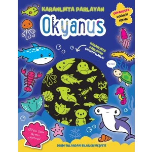 Karanlıkta Parlayan Kitaplar - Okyanus (Parlayan Çıkartmalar)