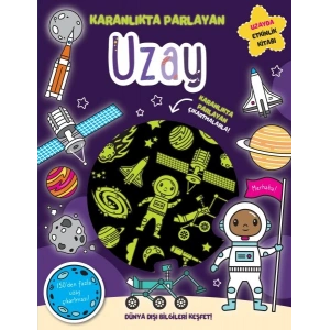 Karanlıkta Parlayan Kitaplar - Uzay (Parlayan Çıkartmalar)
