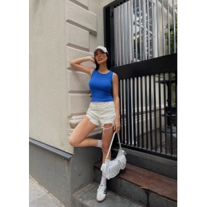 Kaşkorse kumaş bluz