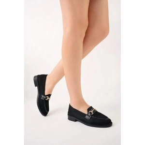 KB-021  Siyah Triko Siyah Taban G Toka  Günlük Kadın Ayakkabı