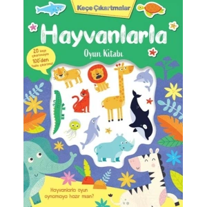 Keçe Çıkartmalar - Hayvanlarla Oyun Kitabı
