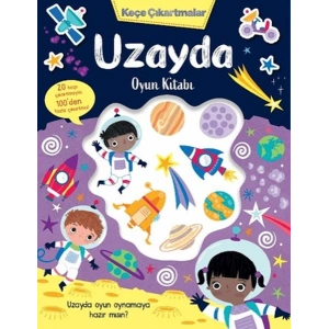 Keçe Çıkartmalar - Uzayda Oyun Kitabı