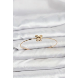 Kelebek Model Gold Renk Bileklik