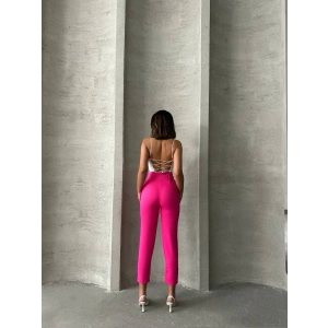 Kemerli havuç pantolon