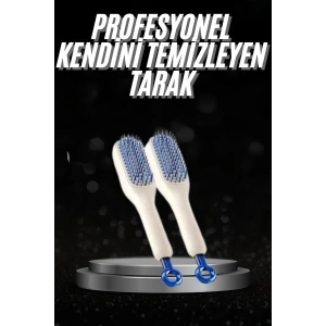 Kendi kendini Temizleyebilen Hijyenik Saç Fırçası AntiStatik Teknolojisi