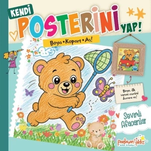 Kendi Posterini Yap! Boya Kopart As! Sevimli Afacanlar