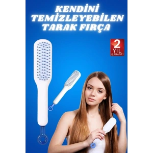 Kendini Temizleyen Tarak Fırça Geri Çekilebilir Evcil Hayvana Uygun Sıkı Dişli