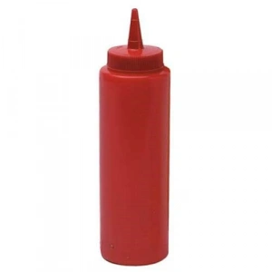 Ketçap Şişesi - 1000ML Dev Boy Kırmızı