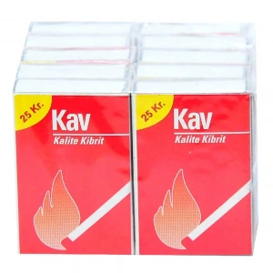Kibrit 10 Paket (Ortalama 40  X 10 Paket)