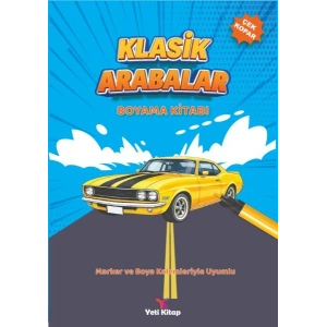 Klasik Arabalar Boyama Kitabı