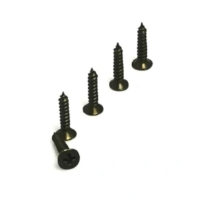 Klips, Menteşe, Ayak, Ağaç, Sunta Vidası 2,2x13 Mm - Siyah 100 Adet