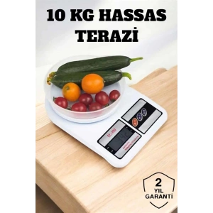 Kompakt Tasarım ve Tek Tuşla Sıfırlama Özelliğiyle Kullanımı Kolay Mutfak Tartısı