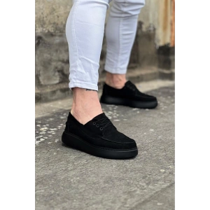 Kömür Süet Ortopedik Taban Erkek Casual Ayakkabı