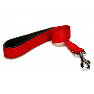 Köpek Gezdirme Kayışı 1,5 cm x 115 cm Kırmızı