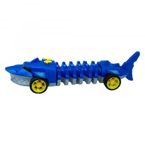 Köpekbalığı Araba - Otomatik Hareketli Sesli Işıklı 32 cm - Mavi Köpekbalığı - 1 ADET