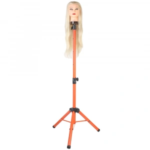 Kuaför Eğitim Mankeni İçin Metal Tripod / Tcu + Taşıma Çantası