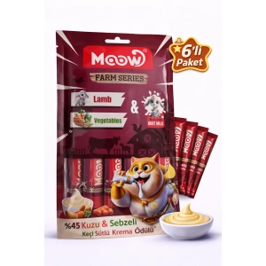 Kuzu Etli, Sebzeli ve Keçi Sütlü Kedi a Ödülü (6x12 gr)