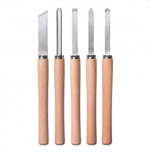 KWB 5 Parça Ahşap Torna Bıçak Seti