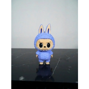 Labubu Figür Anahtarlık Lila 13 cm Kaliteli