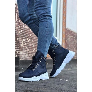 Lacivert Uzun Bağcıklı Postal Bot