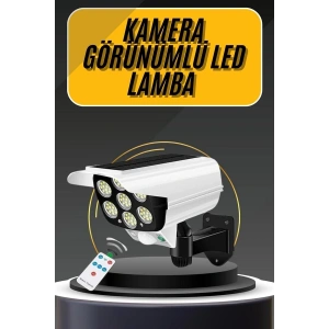 LED LambaGüneş Paneli Destekli Uzaktan Kumandalı Solar LED Lamba