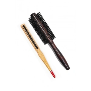 Liva 408& 690 Profesyonel Yanmaz Set Topuz  Fırçası-2li